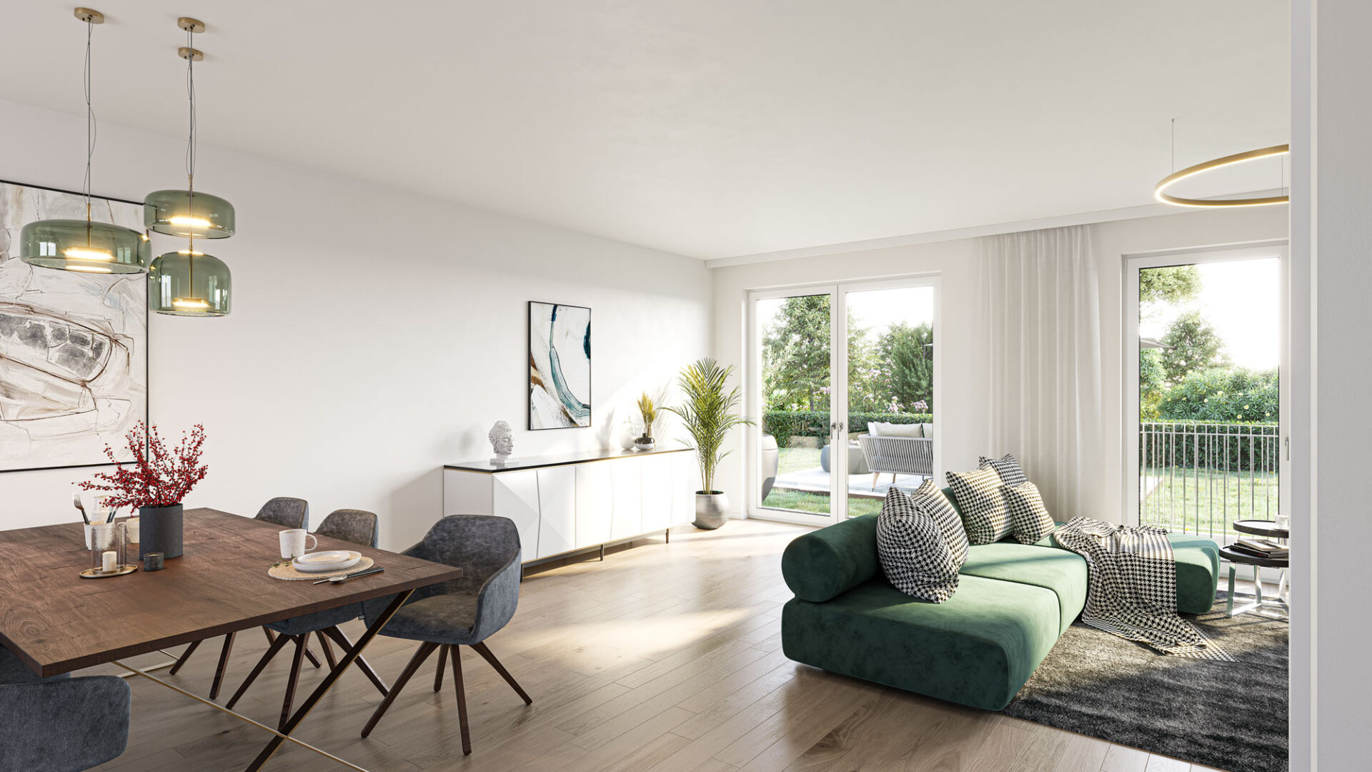 OneTwo Rosenberg - Haus A - Wohnen/Essen