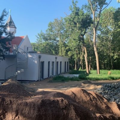 Parkquartier Leipzig August 2020