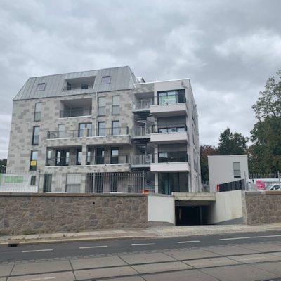 Parkquartier Leipzig August 2020